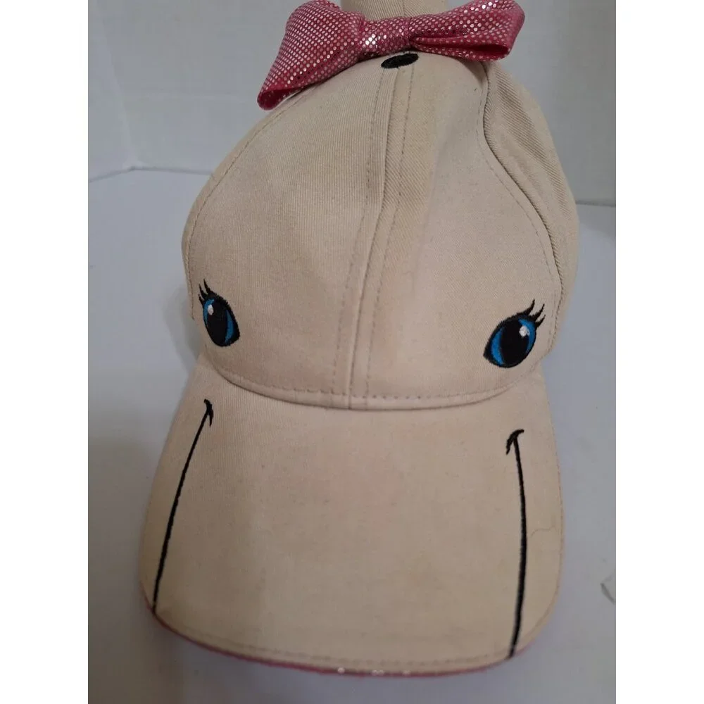 Seaworld Youth Hat‎ Dolphin with Pink Bow Girls Souvenir Collectible